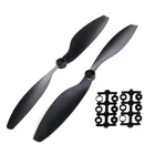 1 пара 1045 10x4,5 CW Propeller CCW Prop для радиоуправляемого мультикоптера F450 Quadcopter Black