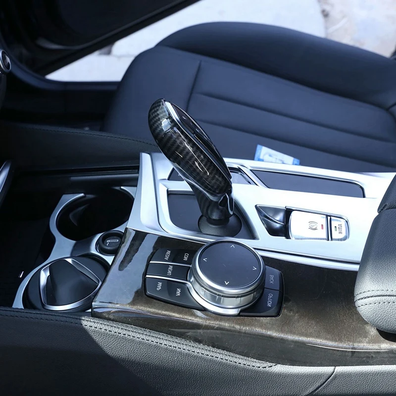 Для BMW X3 X4 G01 G02 5 6 7 серия G30 G11 G12 2018 2019 прямо за рулем углеродного волокна чехол для