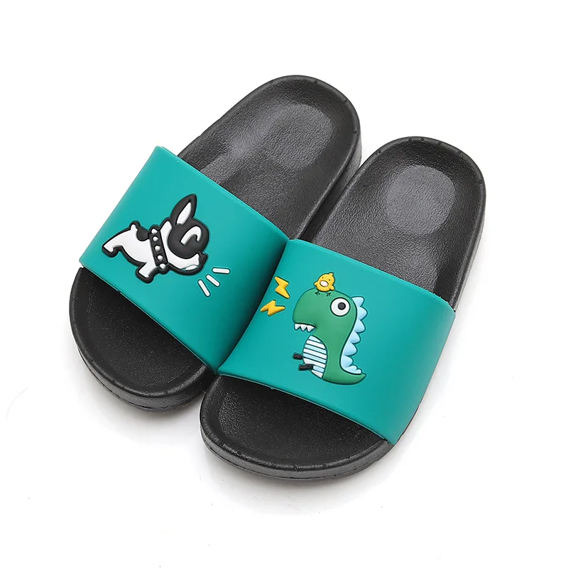 Шлепанцы детские из ПВХ мягкая нескользящая подошва для дома и ванной