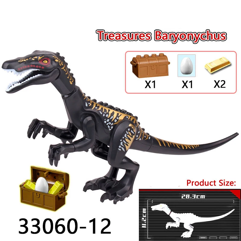 

Big Dinosaur Assembled Building Blocks Dinosaurs World Pterodactyl Velociraptor Toy for Children Building Blocks Model Kids Gift