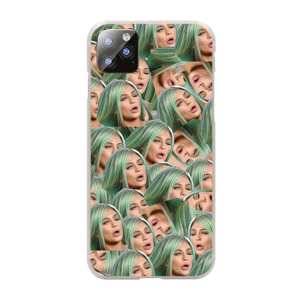 Жесткий чехол Kimoji для телефона Kim Kardashian kanye west north kylie jenner Apple iPhone 11 Pro чехлы Max |