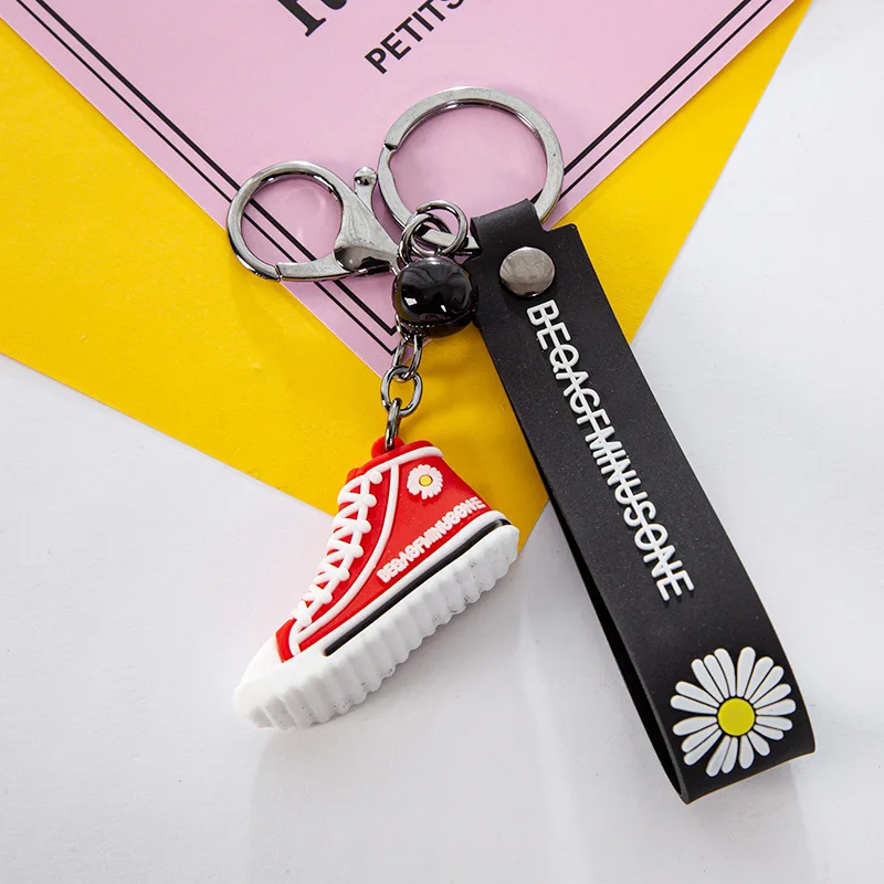 2020 Милая Маленькая ромашка парусиновая обувь брелки женская сумка для