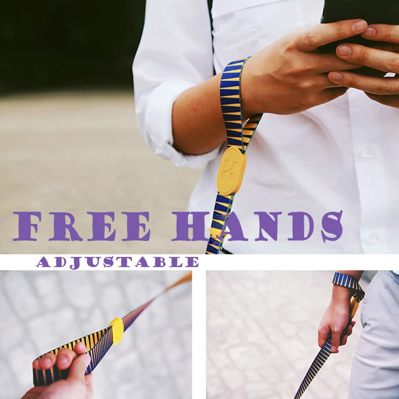 Ошейник-поводок для собак Free Hands с карабином-разъемом, высокого качества, ярких цветов, из серии Sunshine California.