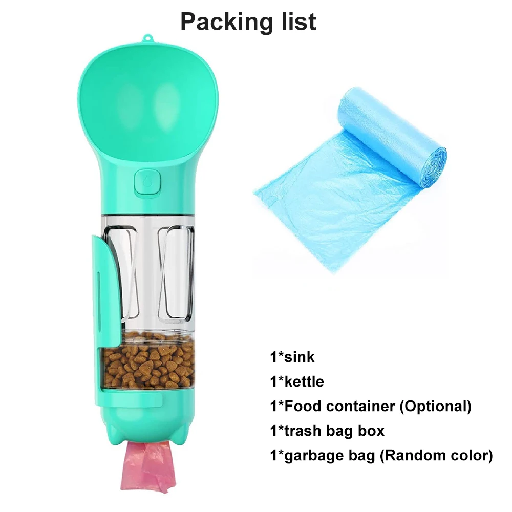 

Pet Dog Water Bottle Feeder Bowl Portable Pet For Dogs Food Water Feeder Drinking Bowl Dog Supplies Pet Bowls And Drinkers