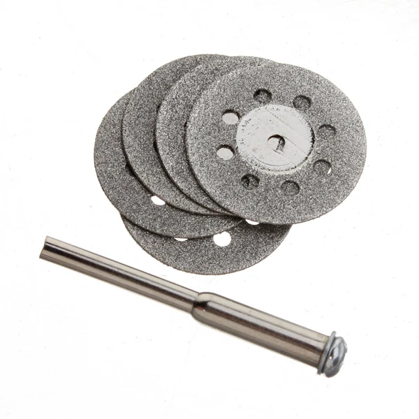 

Combiubiu 6pcs 22mm Dremel Accessories Diamond Grinding Wheel Saw Circular Saw Cutting Disc Dremel Rotary Tool for Stone