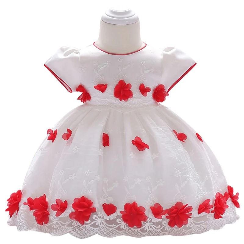 От 0 до 2 лет платья для маленьких девочек на день рождения крещения Белоснежка