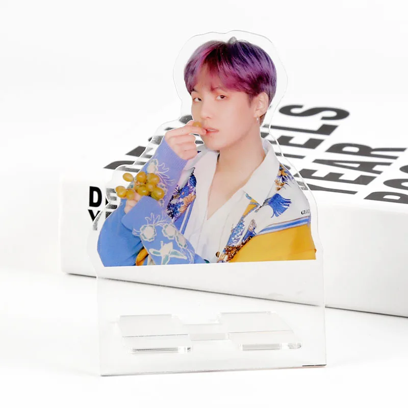 Bangtan boys Bring The Soul The Movie горит сценический прозрачный Стенд фигурная доска держатель мобильного телефона с изображением чимина и шуги J-HOPE LJJ613