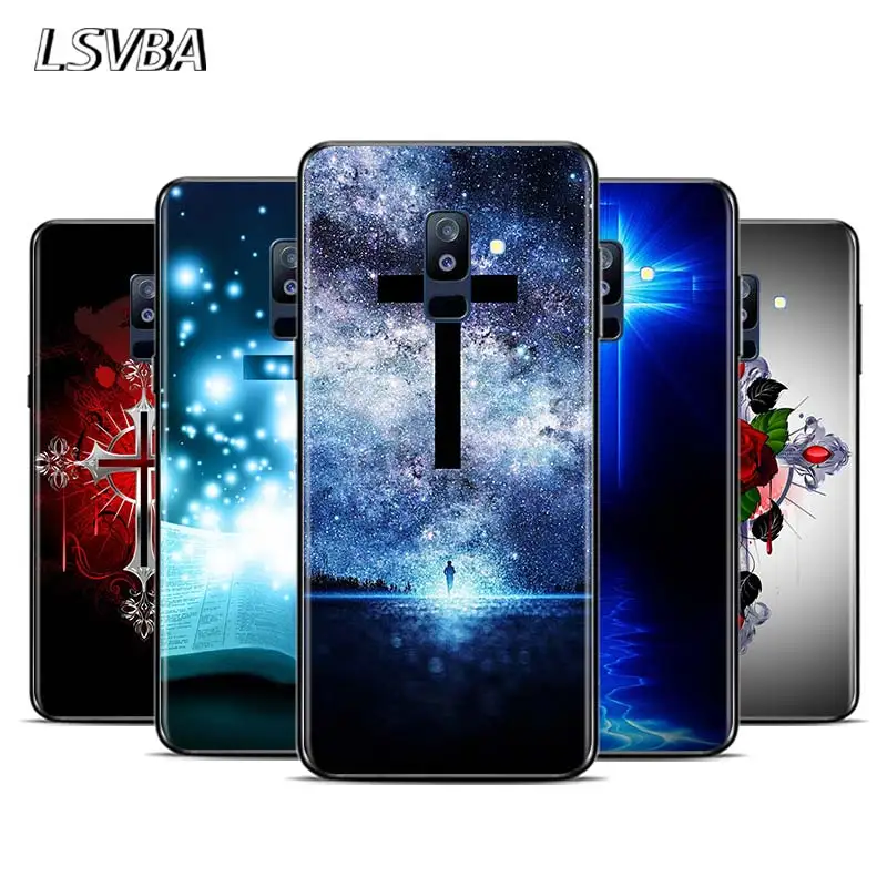 

Christian Jesus Cross For Samsung Galaxy A9 A8S A8 A7 A6S A6 A5 A3 A750 Plus 2018 2017 2016 Star Phone Case