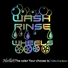 Модные Стикеры для мойки автомобиля краску и колеса виниловые наклейки-ведра Стикеры для очистки наклейки для защиты от солнца водонепроницаемые