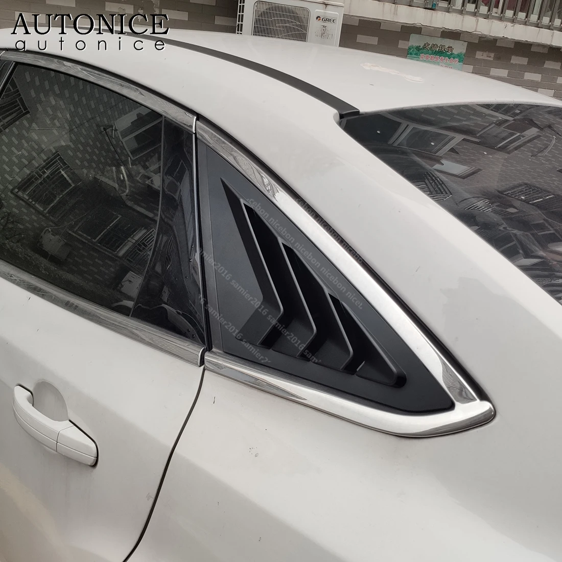 Подходит для Ford Focus Sedan 4D 2012 2018 задняя панель боковые жалюзи вентиляционная