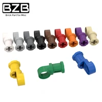 bzb moc 32126 1x2 shaft bolt connection creative high tech building block model kids toy diy brick parts best gifts