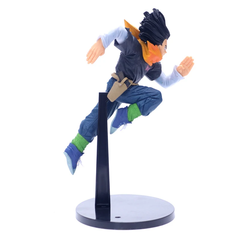 17 см Dragon Ball Z Android 17 Running Ver. Экшн-фигурка Драконий жемчуг зет Goku Lazuli PVC Fighter коллекция моделей