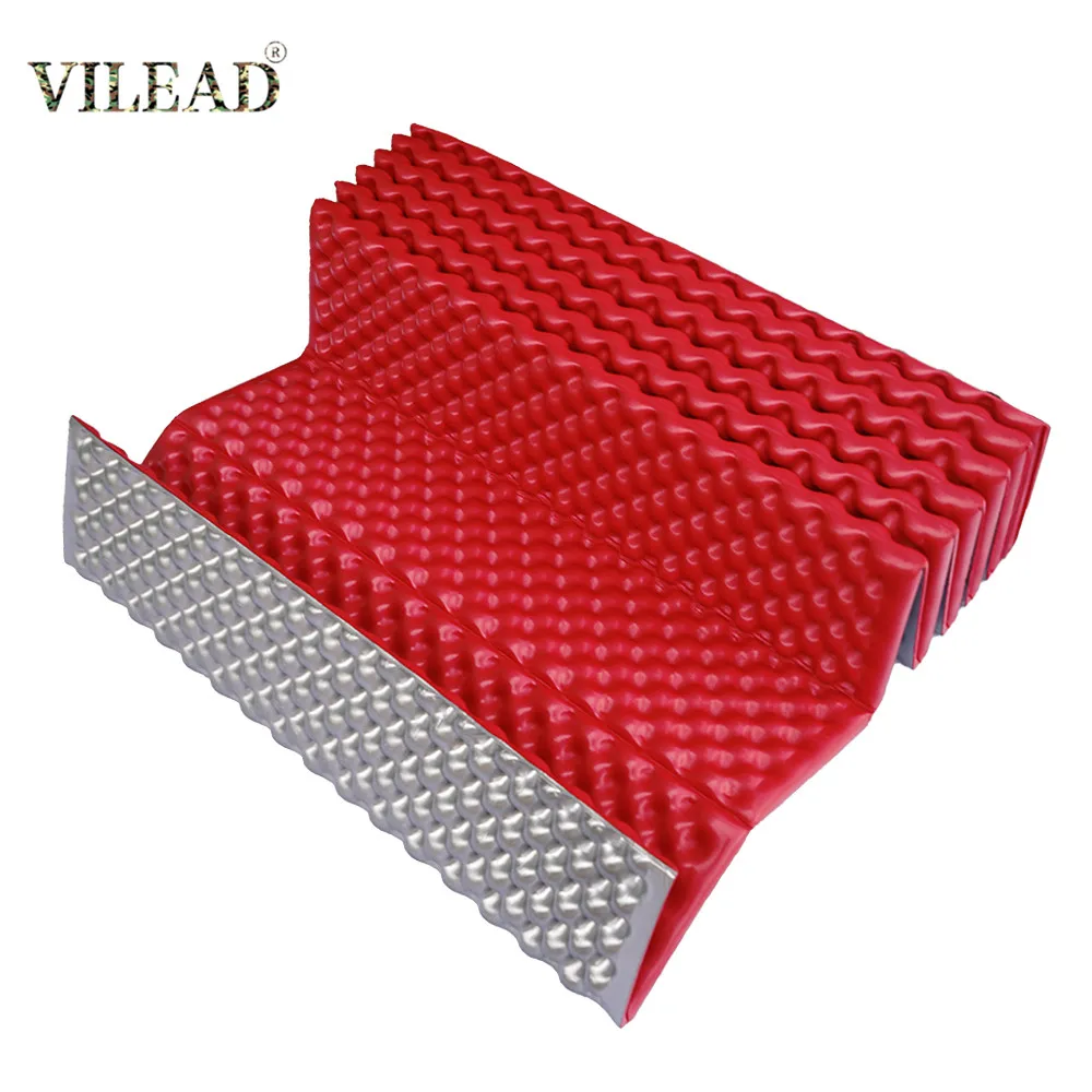 

VILEAD IXPE Foldable Thickened Camping Mat Ultralight Foam Folding Sleeping Camping Equipment Hiking Trekking Beach Pad Yoga Mat