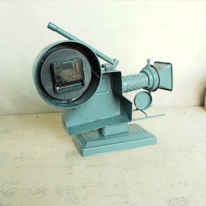 Ностальгический металлический проектор миниатюрная модель для украшения дома