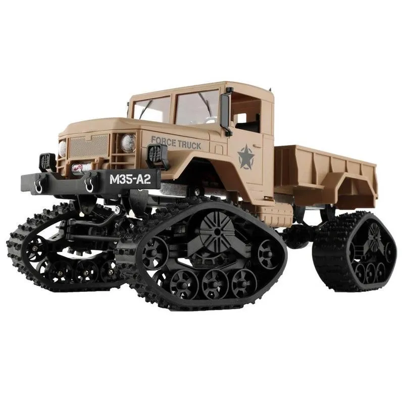 

Remote Control Military Truck DIY Off-Road 4WD RC Car 4 Wheel Buggy Drive Climbing Vehicle for Birthday Gift Toy