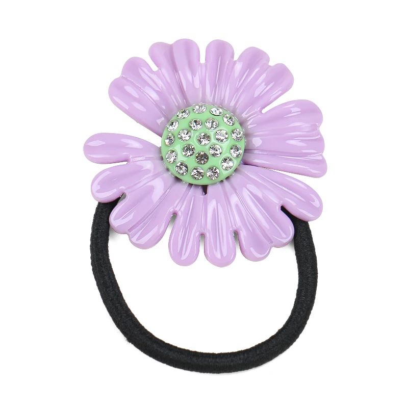 

Fashionable Daisy Hair Band Children's Ponytail Rubber Band Flower Shaped Elastic Hair Bands
