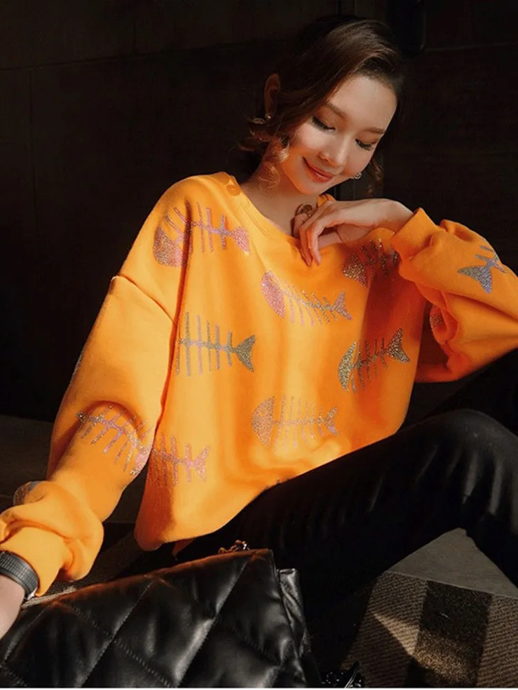 

Женская толстовка с длинным рукавом, 100% хлопок, 2021