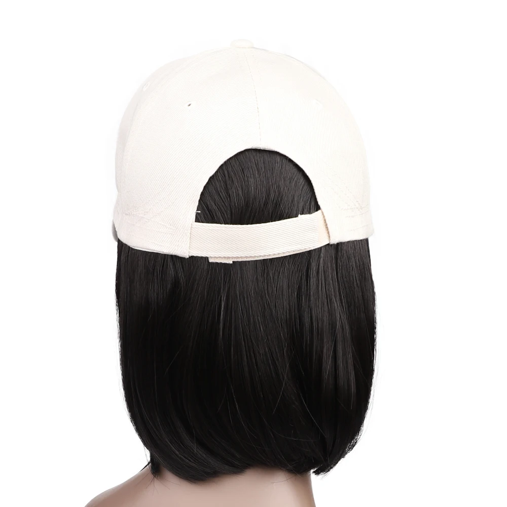 Короткий парик для волос с Бобом Женский Повседневный 8 дюймов регулируемая