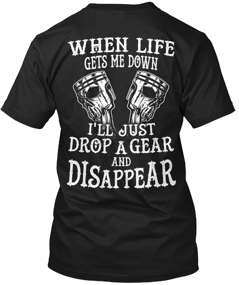 Мужская футболка Mechanic-Drop A gear (1) женская | одежда