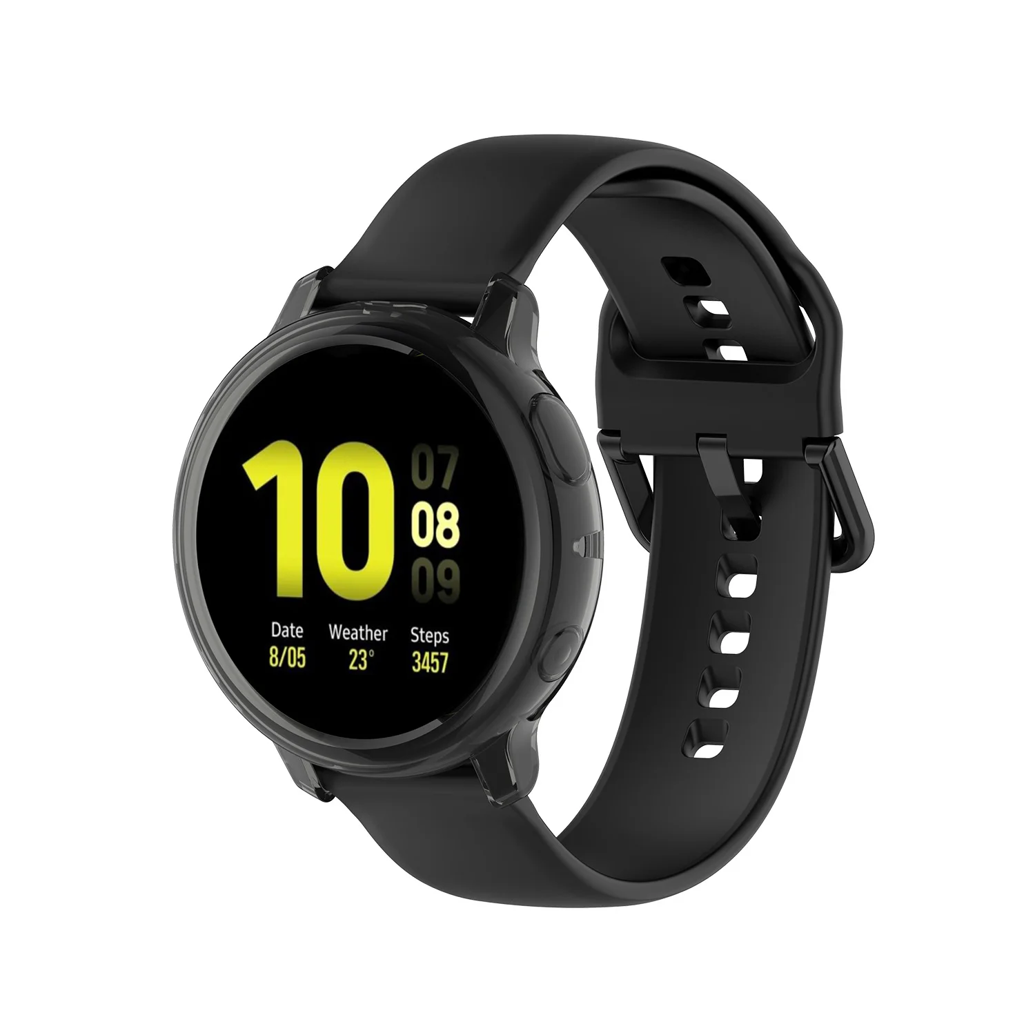 Чехол для galaxy watch active 2, для galaxy watch active, 40 мм, 44 мм, защитный чехол для экрана, аксессуары для часов, неполное покрытие