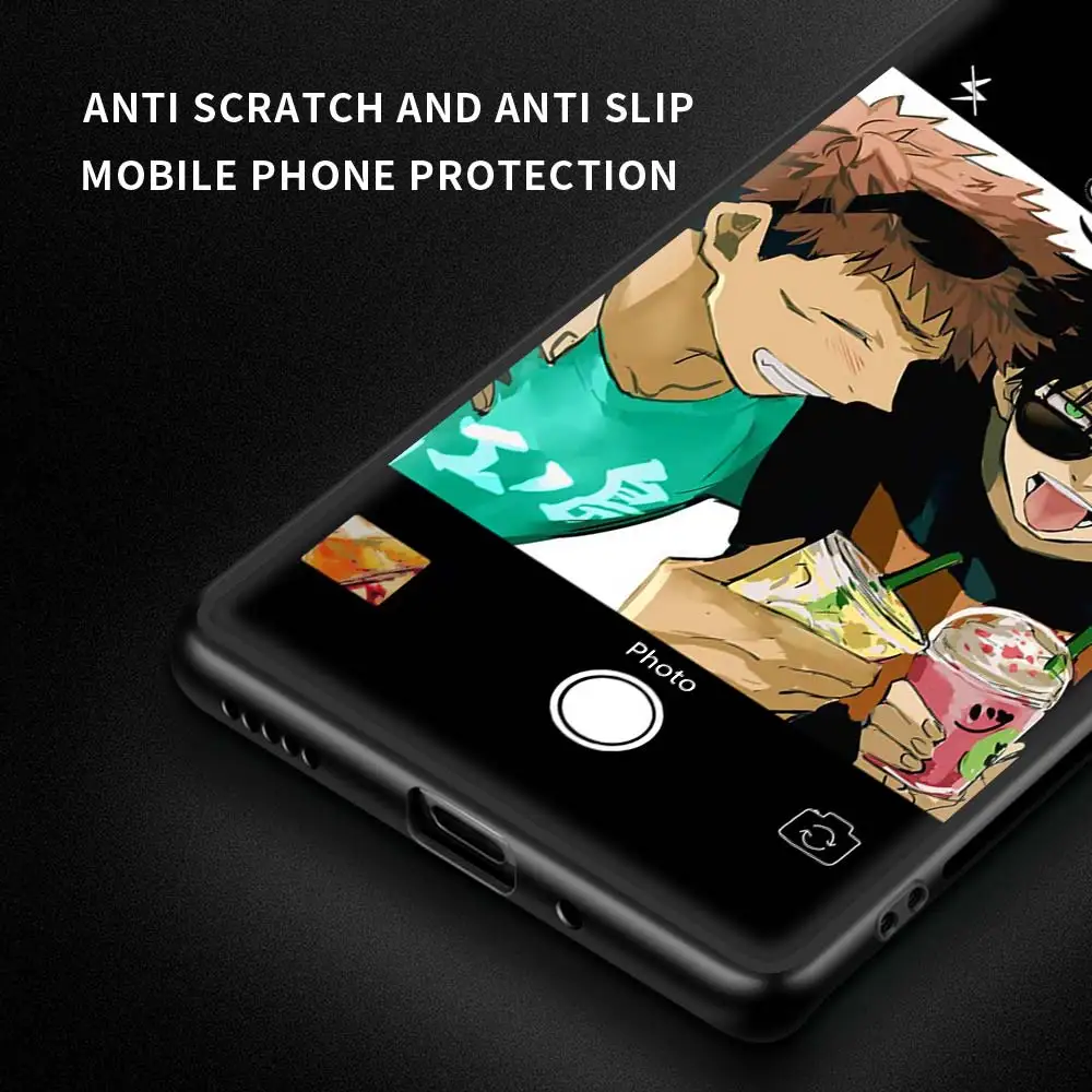 

For Samsung M31 Case 6.4" Soft Silicon Cover for Galaxy M30 M51 M31s M11 A51 A71 Phone Back Shell Jujutsu Kaisen lovely Anime