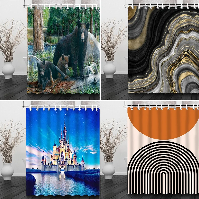 

beautiful scenery shower curtain set curtains curtain shower curtains curtain curtains shower curtain Bathroom curtain Bathroom