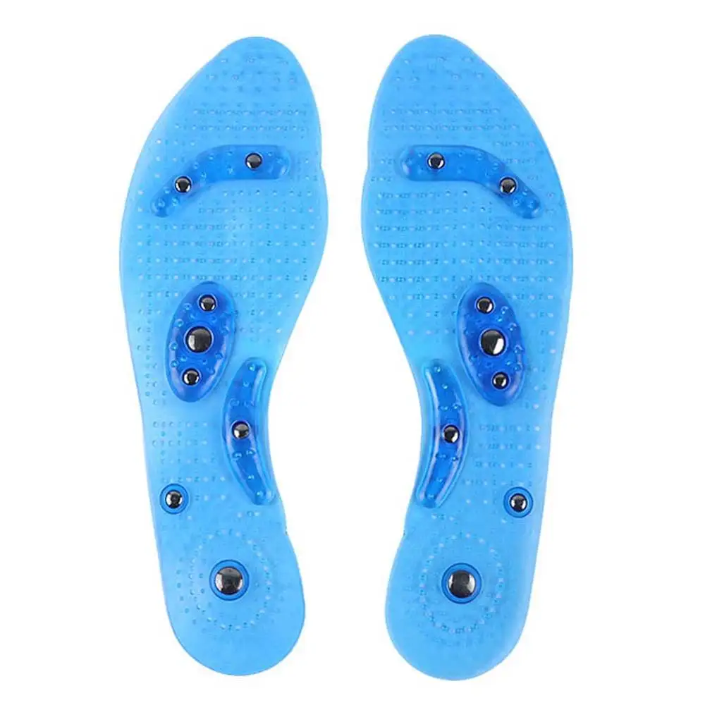 1 пара магнитных гелевых стелек для ног терапия забота о здоровье мужчин