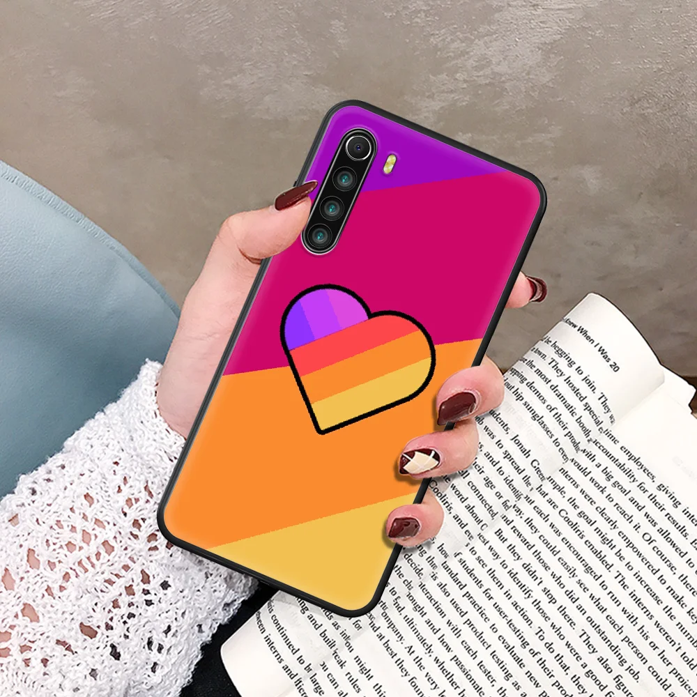 

fashion Likee cat bear love heart Phone Case For Xiaomi Redmi Note 7 8 8T 9 9S 4X 7 7A 9A K30 Pro Ultra black Prime Tpu Etui