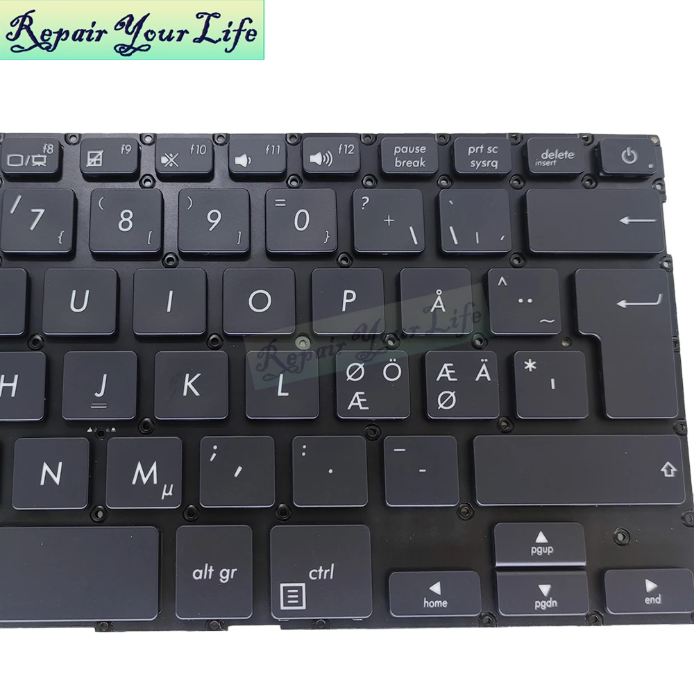 Clavier rétro-éclairé européen, pour ASUS ZenBook UX331UN UX331FA UX331 UA 0KNB0 262JND00 2629CS00