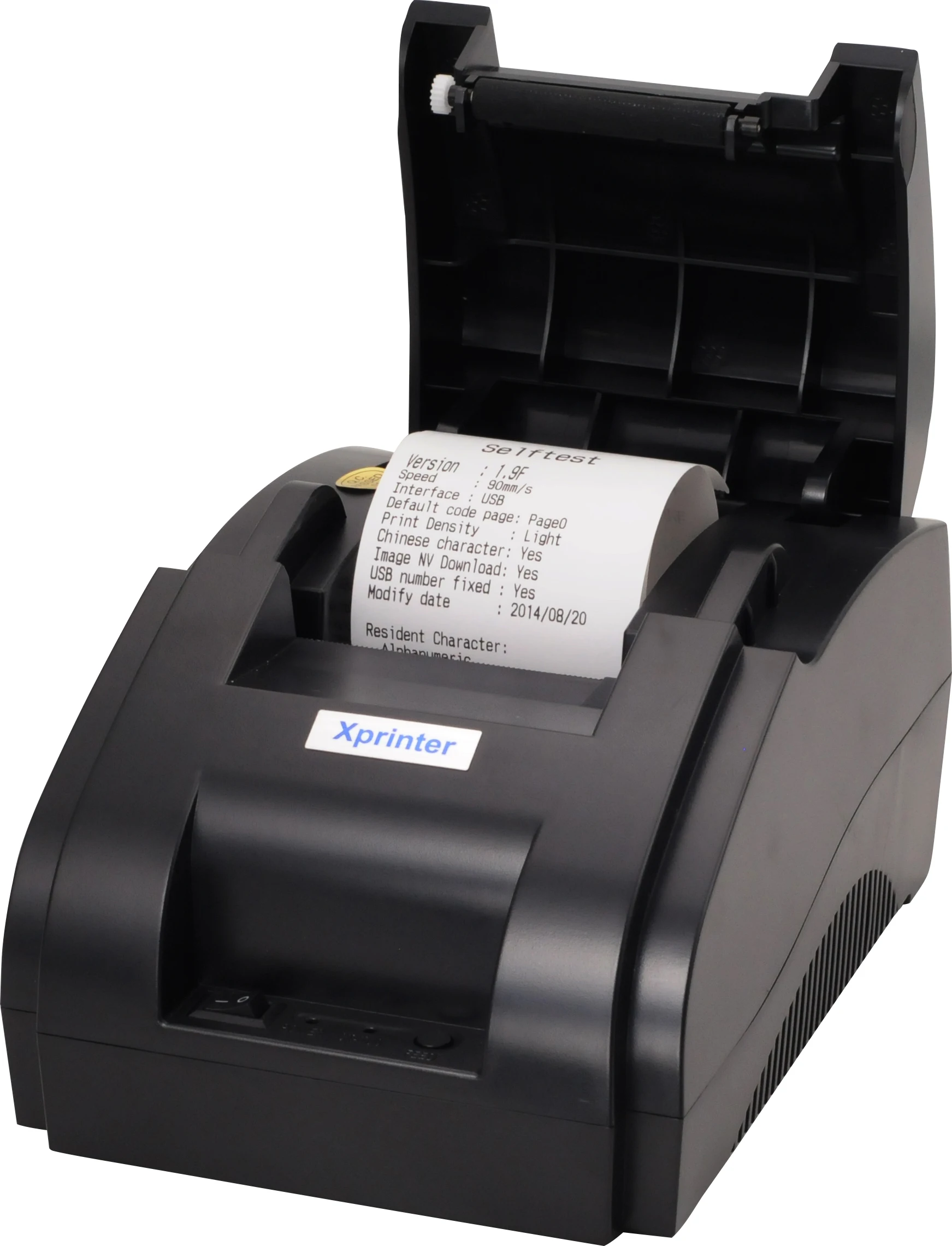 Xprinter-58IIH POS 58 USB & + Bluetooth для Android и IOS мм термальный маленький принтер билетов |