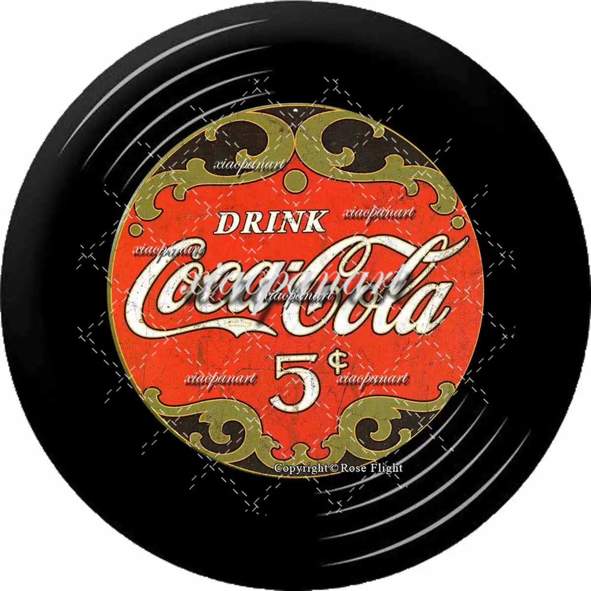 Кока Кола ржавый олова боль Ting висящего типа специальная металлическая табличка