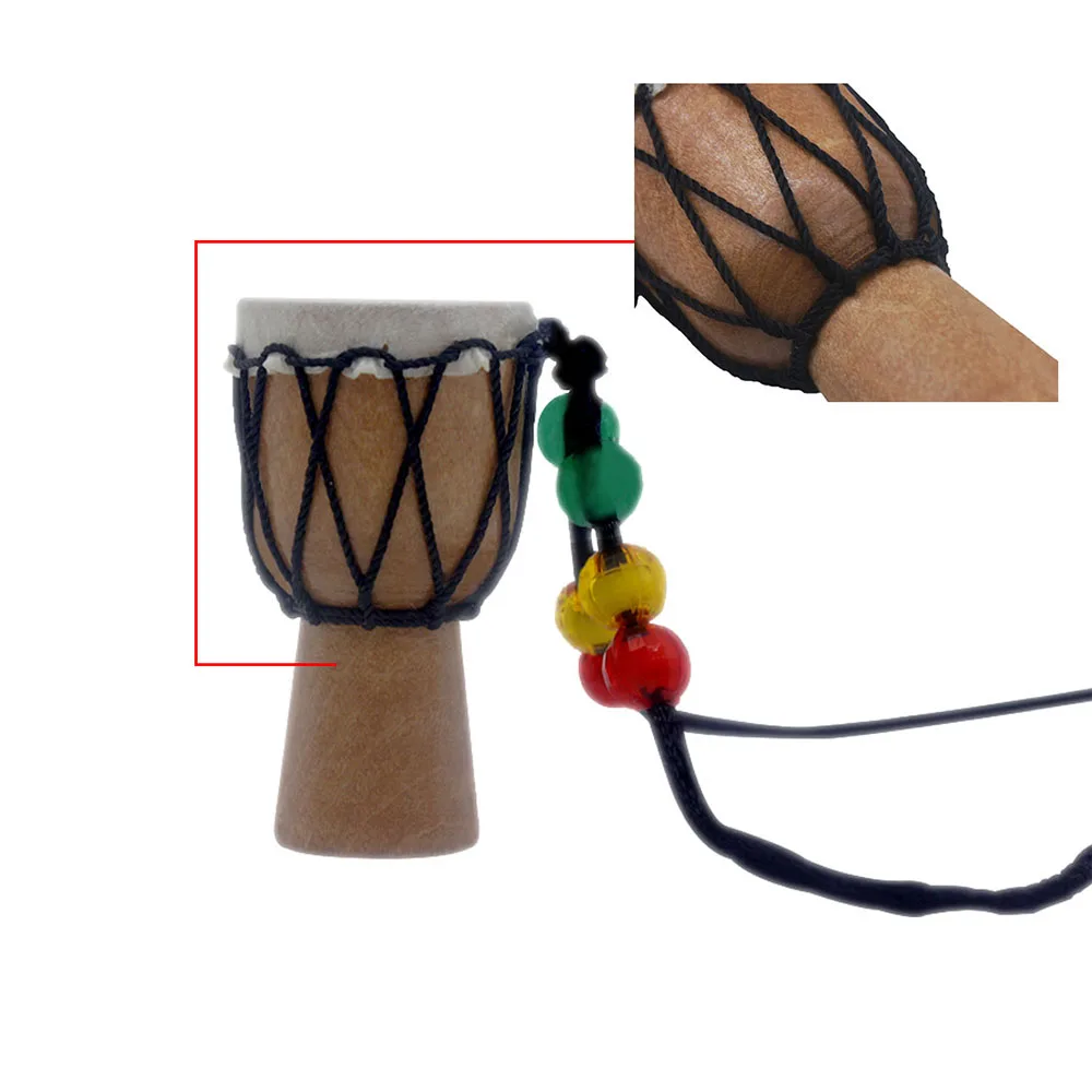 Африканский барабан Dejembe ручной работы перкуссионный инструмент аксессуары цвет