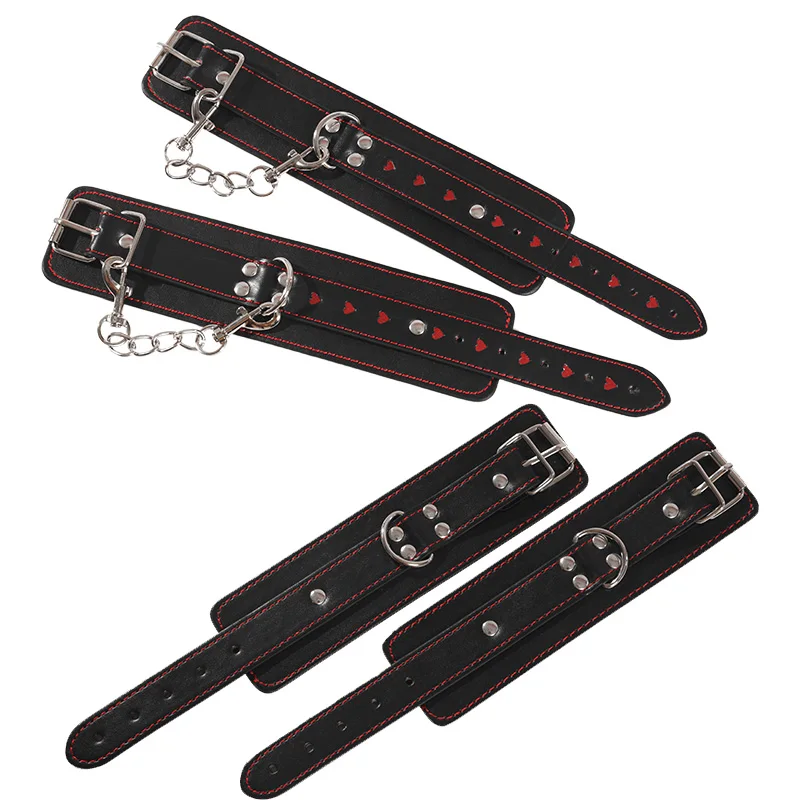 hand leg cuffs Костюм для косплея Himiko Toga, футболка, шорты, костюм, Boku no Hero Academy, школьная форма Хэллоуин, пижама для вечеринки - Цвет: hand leg cuffs
