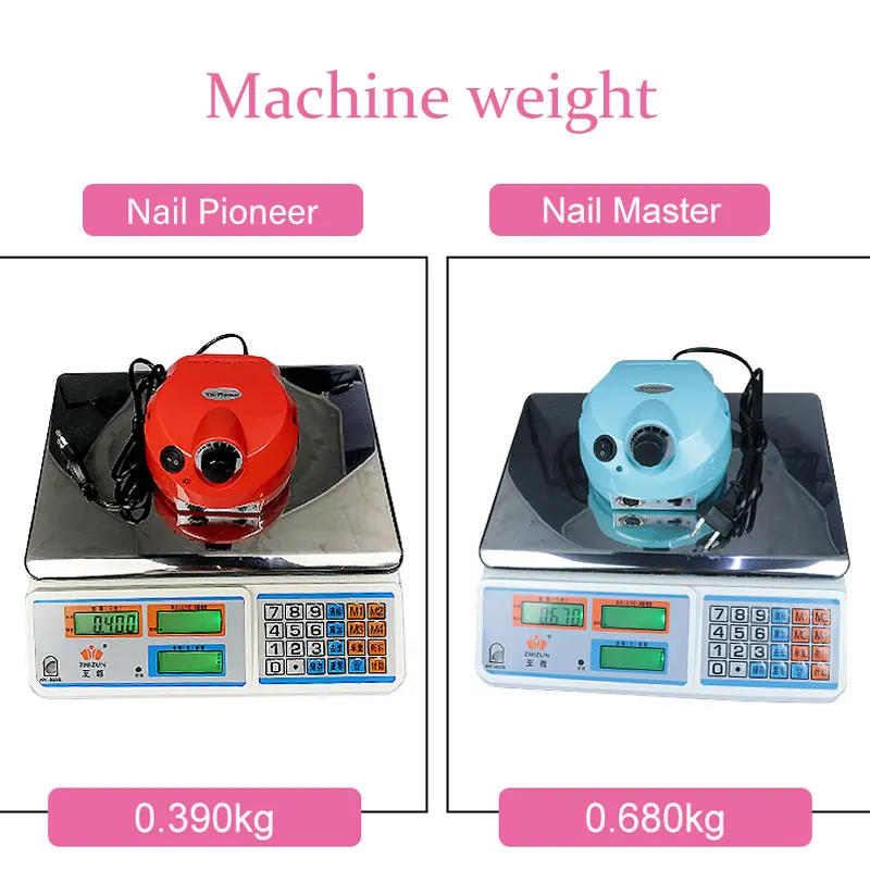 

35000RPM Professional Electric Nail Drill Machine with 6 Basic Drill Bits Nail Polishing Drill Nail Machine for Nail