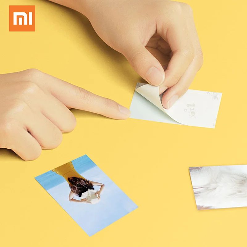 Глобальная версия Xiaomi Карманный фотопринтер бумага самоклеящаяся для принтера 20