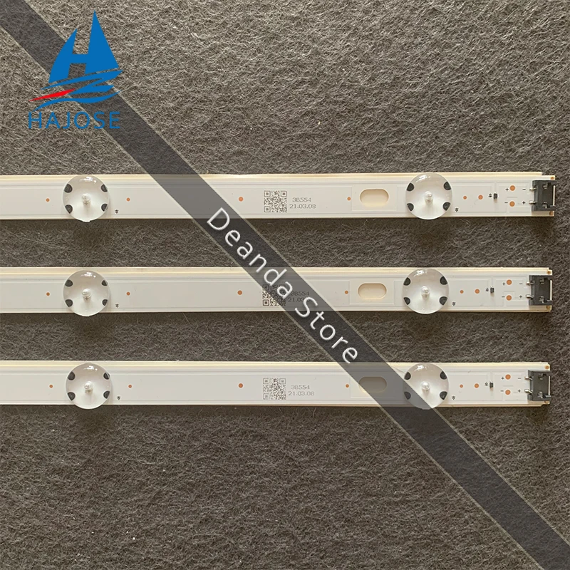 Новые 3 шт. 7 светодиодный 830 мм подсветка полосы для LG 43UJ6309 43LK5900PLA 43LJ5500 43UJ65_UHD_A/B