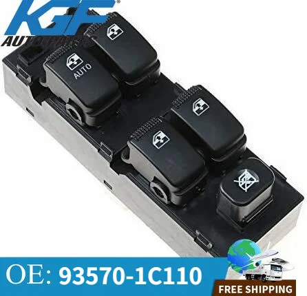 

93570-1C110 935701C110 Electric Power Window Switch For Hyundai Getz 2005+