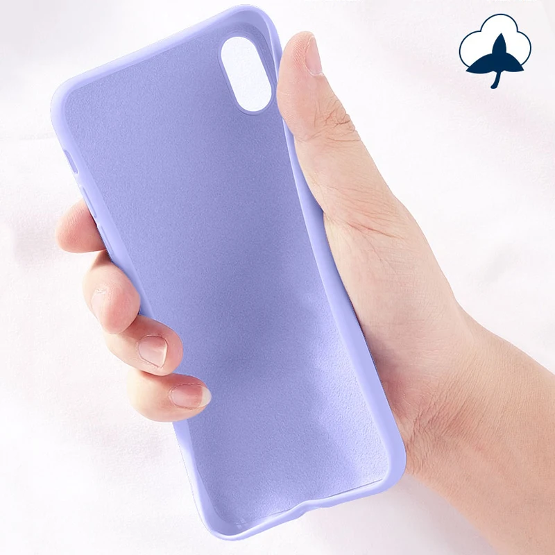 

Soft Original Liquid Silicone Candy Color Coque Capa Phone Case For Oneplus 6 6T 7 7T 8 Pro Rugged Anti-fall Protection Cover