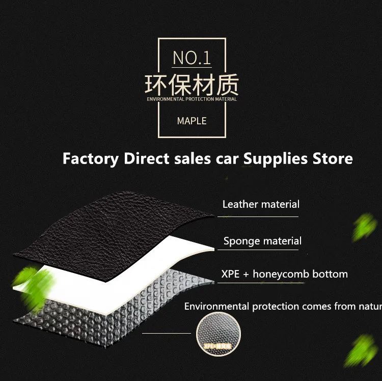 Автомобильный напольный коврик для lada niva 2114 2107 vesta водонепроницаемые аксессуары