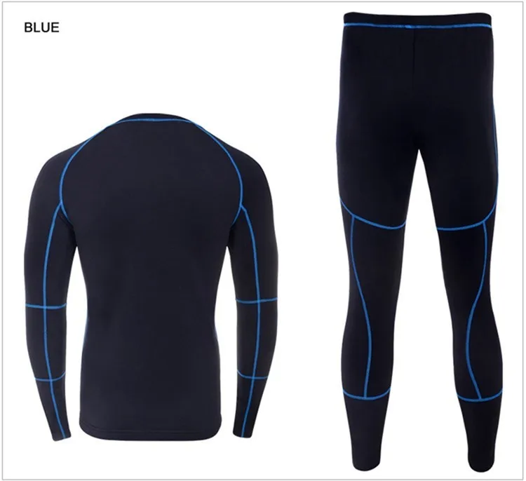 Новое поступление 2019 мужское зимнее термобелье комплекты компрессионного