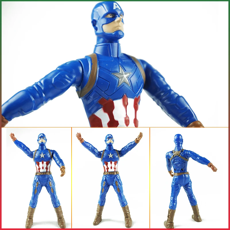 Игрушка чудо Марвел 18 см волшебный герой Человек паук Железный человек масштаб