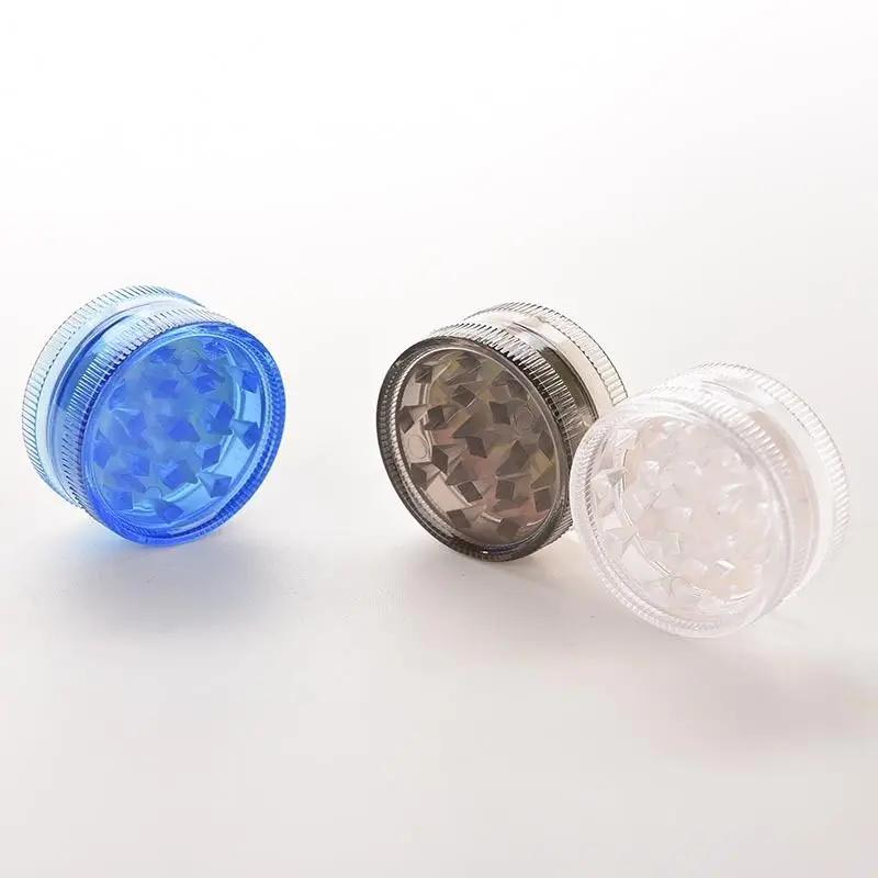 Случайный 1 шт. круглые Форма жесткий Пластик травяной травы измельчитель