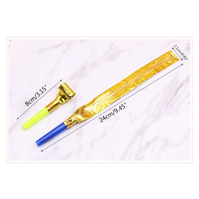 

Birthday Party Blowout Whistle Party Blowers Whistle Children Noisemaker Toy Blower for Celebration Cheering Party Props