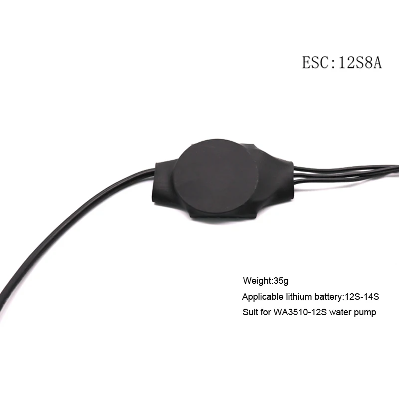 

Yuenhoang 1PCS Eagle Power Brushless Water Pump Sprayer WA3510 48V 24V 12V Diaphragm for Plant Agriculture UAV Drone