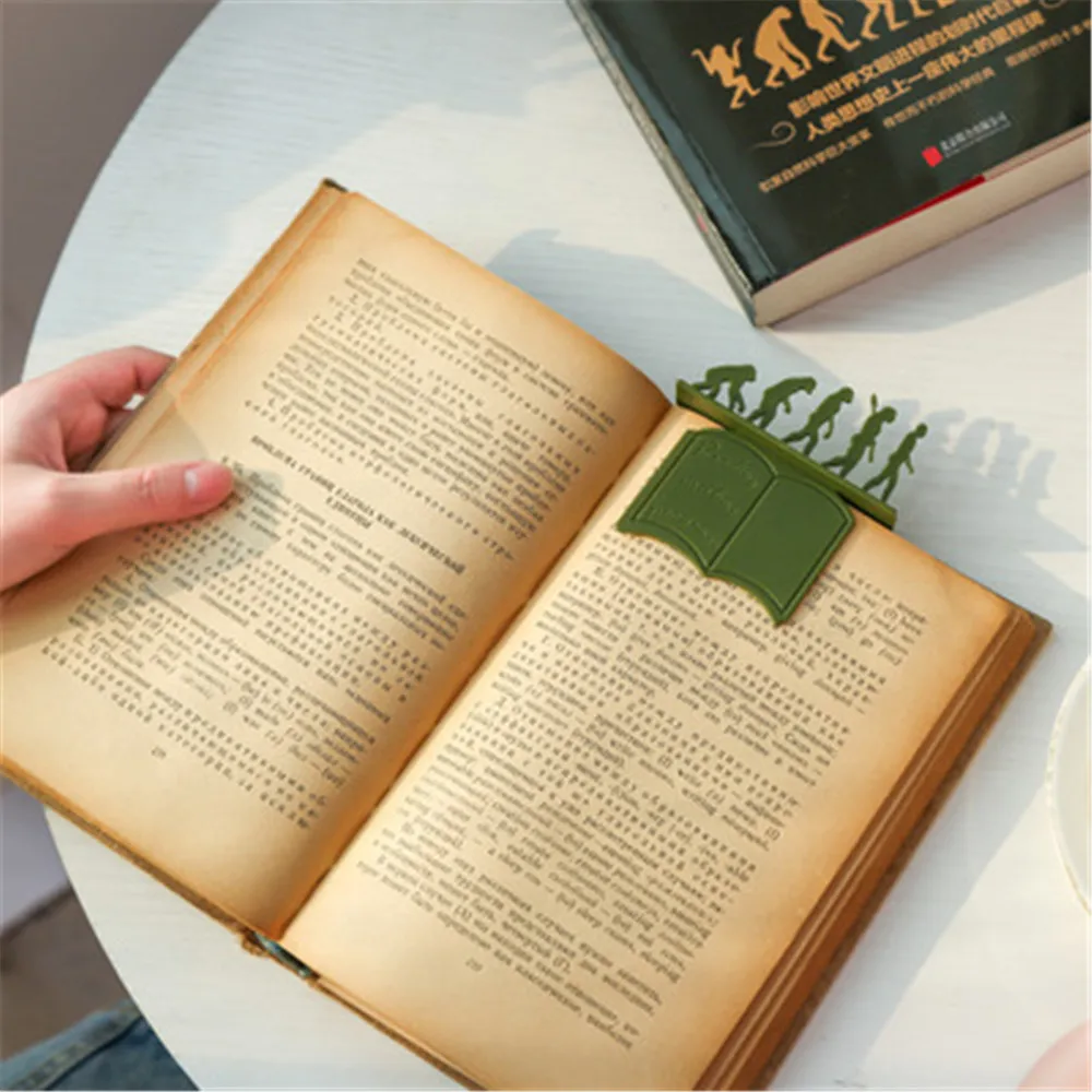 Человеческая Эволюция Закладка происхождение видов орангутанг 3D силиконовый