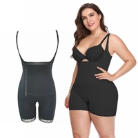 large size slimming corset butt lifter full body bodysuit shapewear women body shaper waist trainer zipper corrective underwear