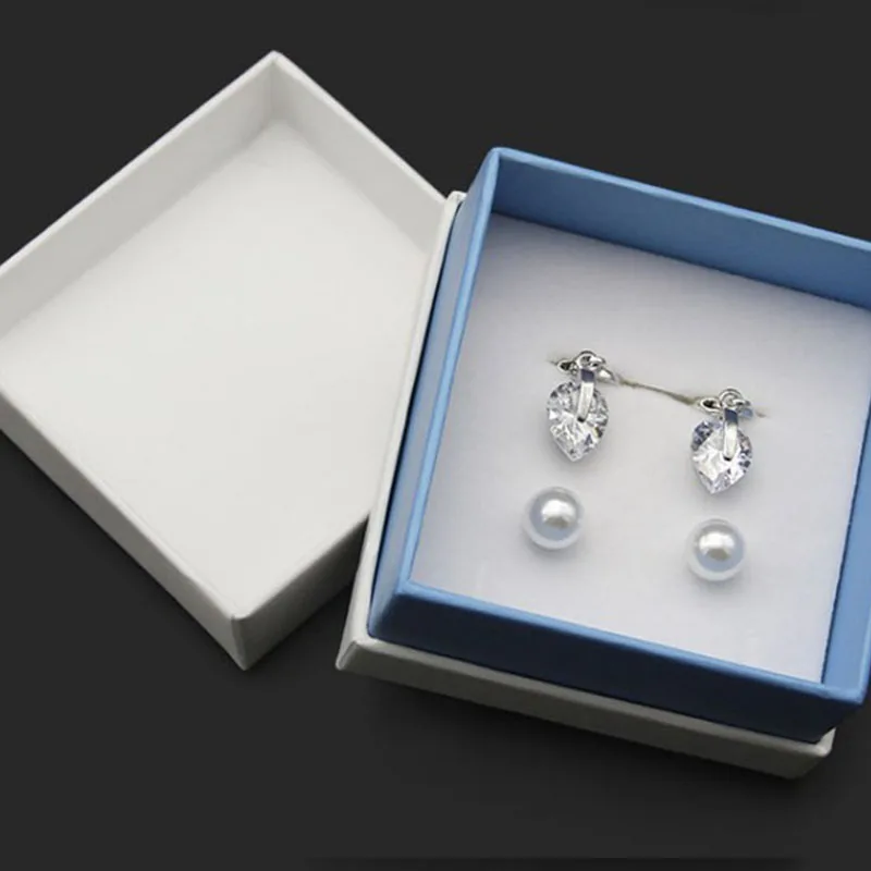 Коробка для ювелирных изделий 50 шт./лот Подарочная коробка с подвеской ожерелий