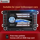 Автомобильный DVD-плеер Josmile 2 Din, для VW Volkswagen Passat b6 b7 Skoda Octavia Superb 2 T5 Golf 5, сиденье для Polo leon, радио, GPS-навигация