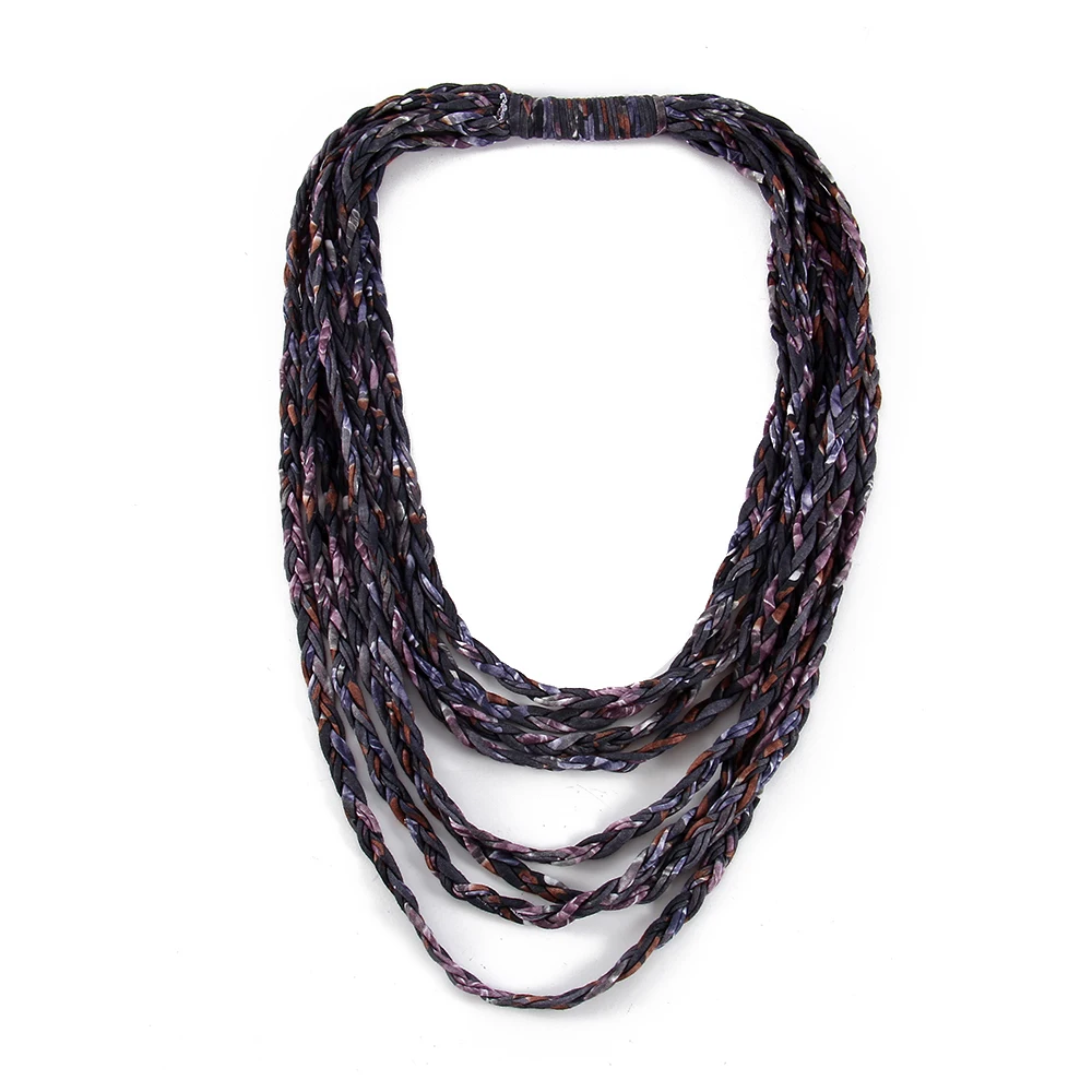 Женский шарф FOXMOTHER новый модный воротник ожерелье с кисточкой кольцо подвеской