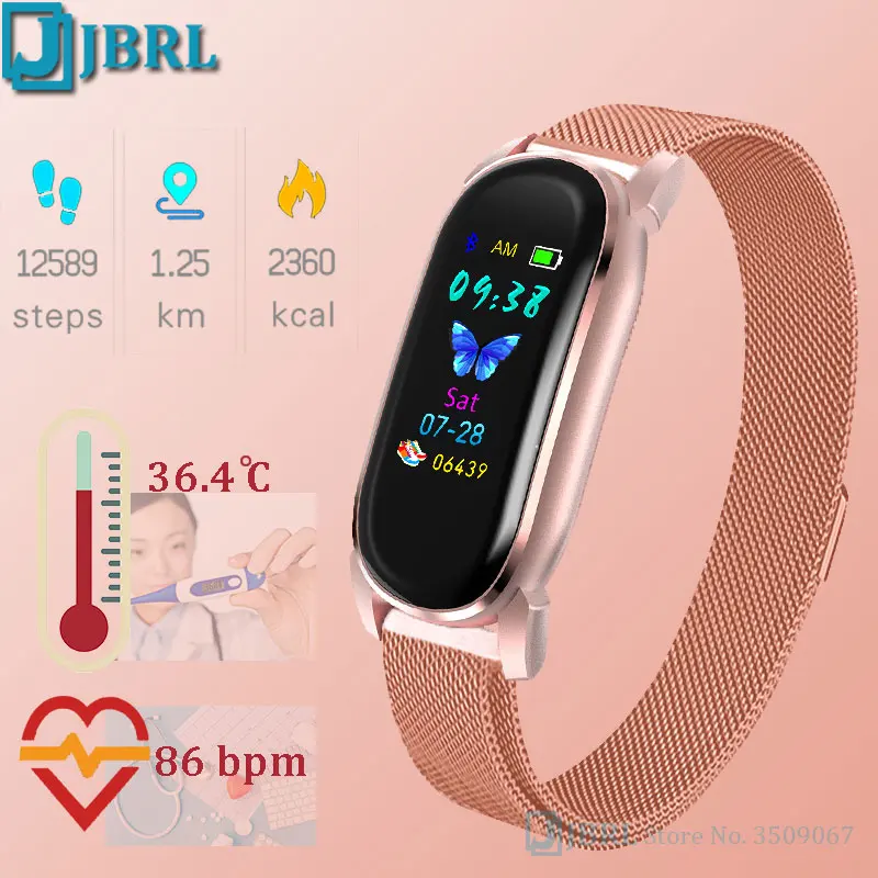 Цифровые часы с температурой женские наручные Bluetooth Led мужские электронные